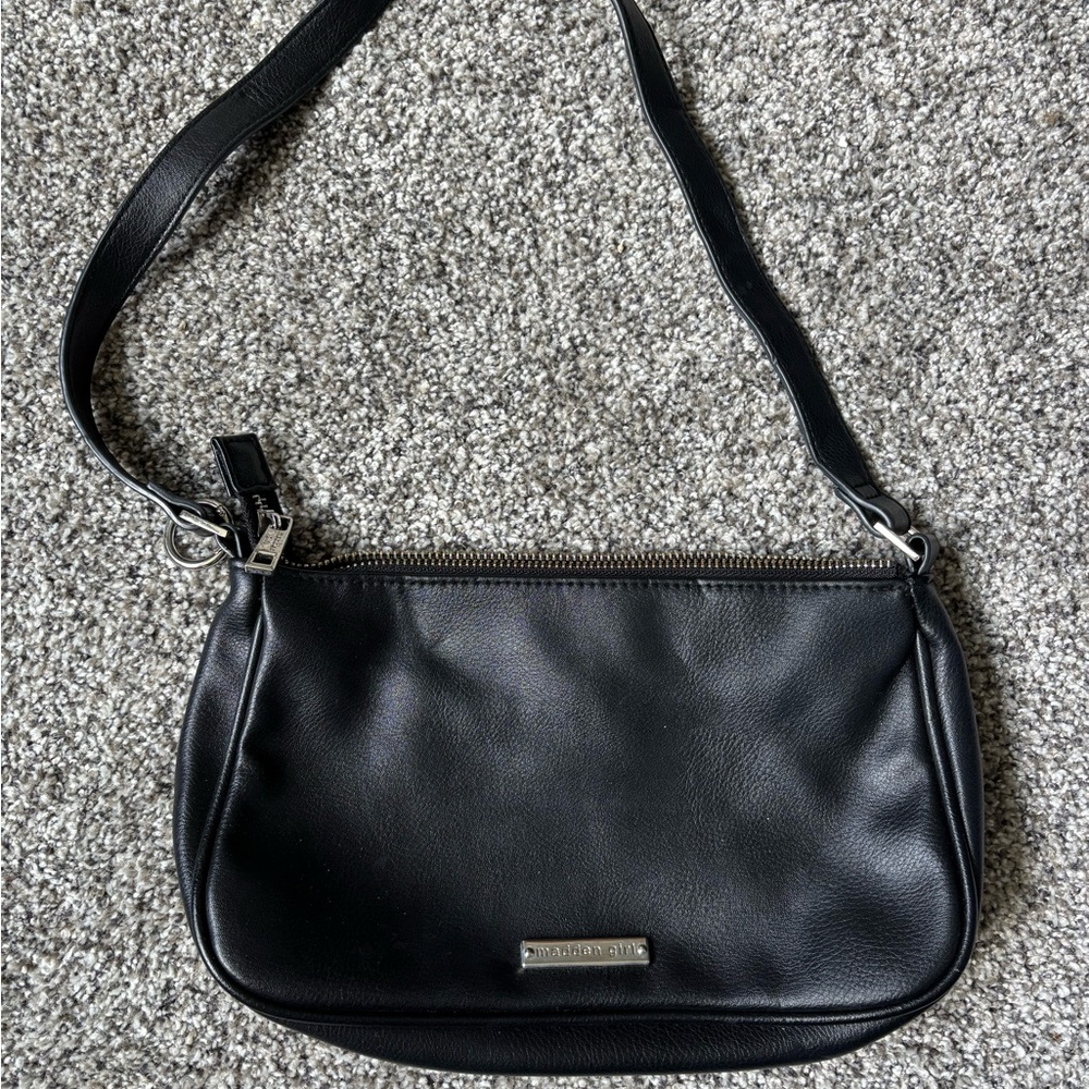 Madden Girl Black Shoulder Bag